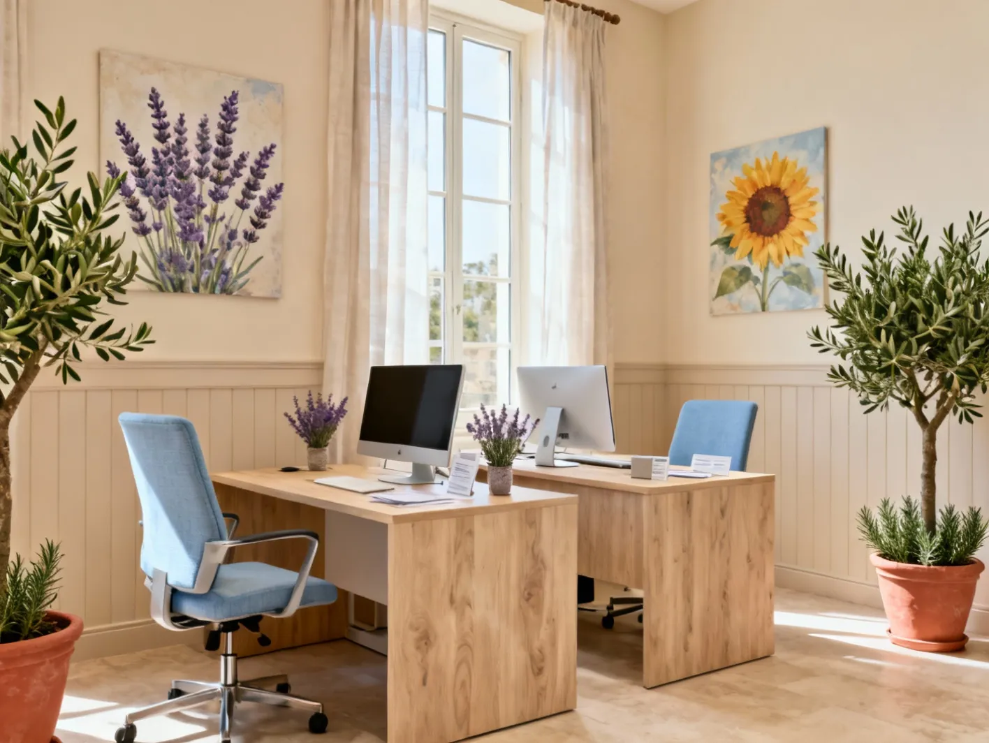 Bureau de l'agence Les Clefs du Verdon dans le Verdon